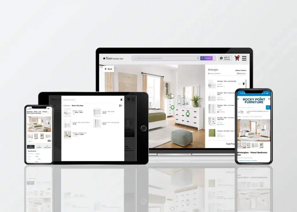 Image of screens tablets and phones using with Wonder