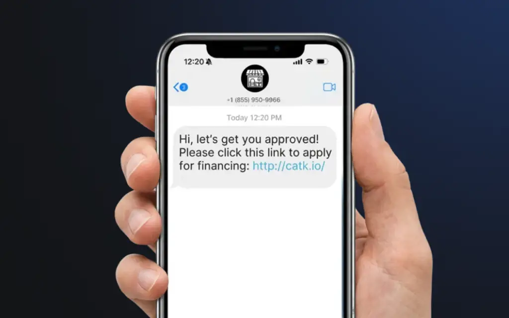 The Apps built in waterfall gives shoppers a single application to fill out on their mobile device