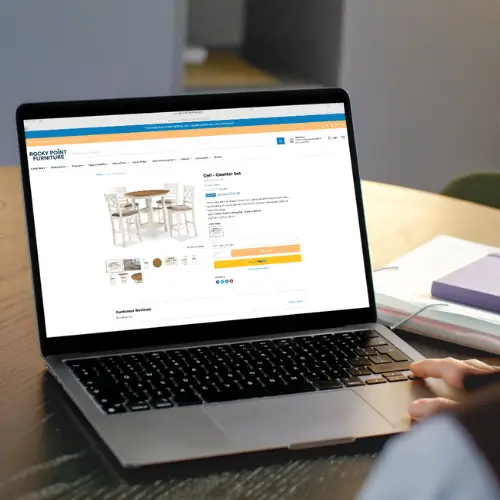 Image of a Shopify ecommerce store that normalizes product data from multiple brands