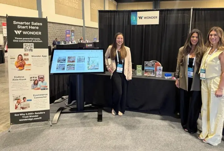 Image of Monica Sit Lauren Oliver and Bri Arias representing Wonder at Furniture First Symposium